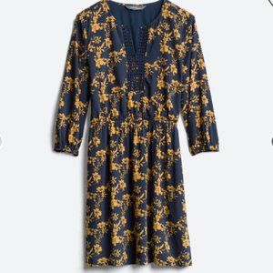 Prim Crochet Trim Dress